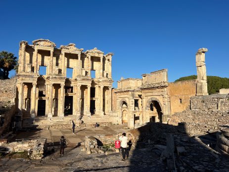 Ephesus walking tour through the archaeological landscape