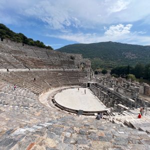Seating rows of the Great Theatre at Ephesus