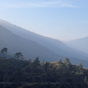 Rural landscape between Şirince and Çamlık