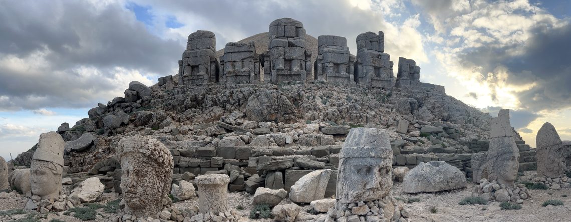 Mount Nemrut statues on a Southeast Turkey tour