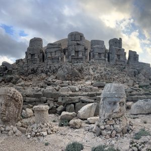 Mount Nemrut statues on a Southeast Turkey tour