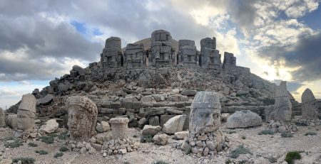 Mount Nemrut statues on a Southeast Turkey tour
