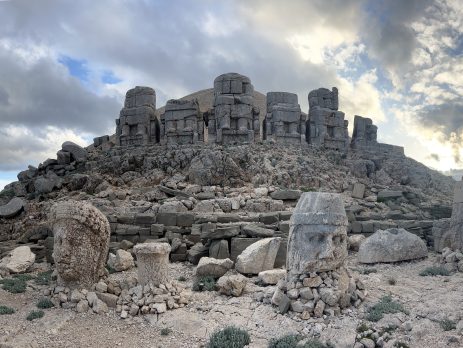 Mount Nemrut statues on a Southeast Turkey tour
