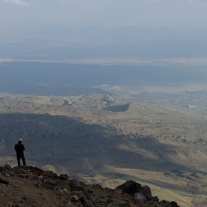 Camp view on Mount Ararat at 4,200 metres