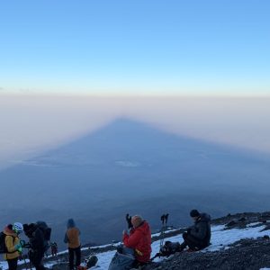Summit morning at the slopes of Mount Ararat in Turkey
