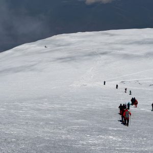Approaching the Mount Ararat summit at 5,137 metres