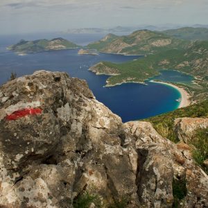 Self-guided Lycian Way day hike above Ölüdeniz