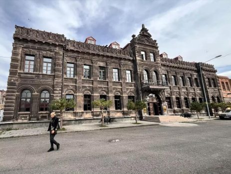 Historic stone architecture in Kars on a private heritage tour