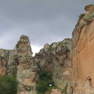 Midas Monument in the Phrygian Valley archaeological landscape