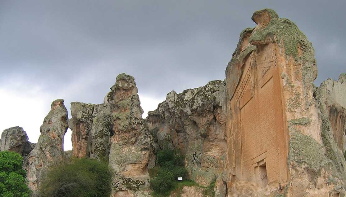 Midas Monument in the Phrygian Valley archaeological landscape