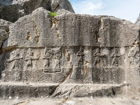 Yazilikaya rock reliefs on a private Hattusa tour from Cappadocia